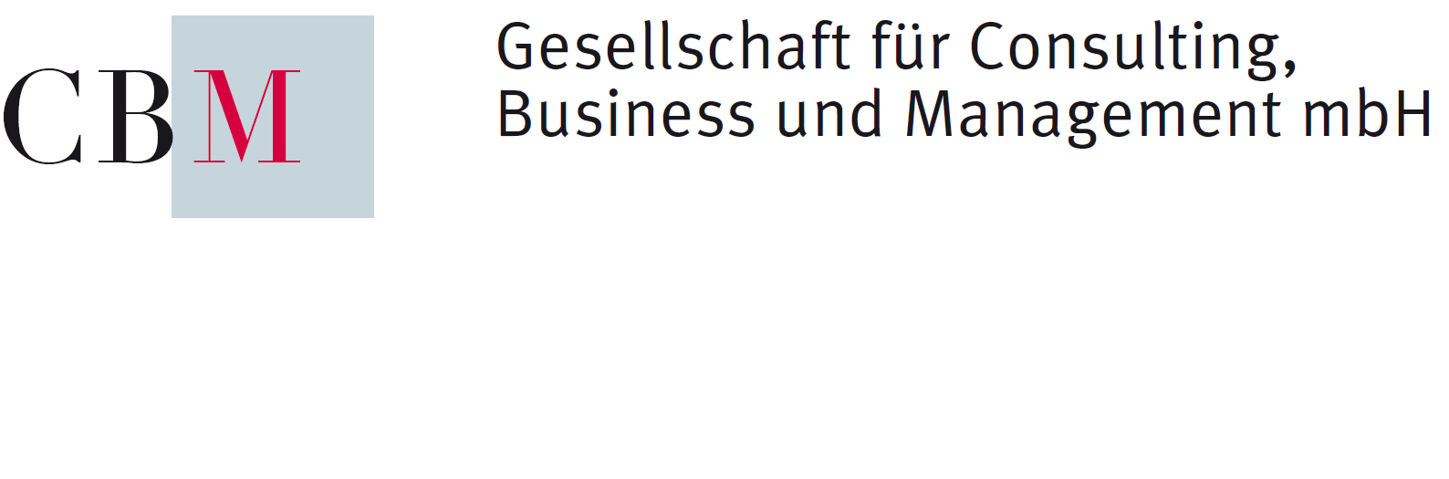 CBM Logo Schrift rechts CBM Logo Schrift rechts